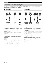 Предварительный просмотр 20 страницы Yamaha RX RX-Z7 Owner'S Manual