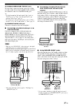 Предварительный просмотр 27 страницы Yamaha RX RX-Z7 Owner'S Manual