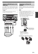 Предварительный просмотр 29 страницы Yamaha RX RX-Z7 Owner'S Manual