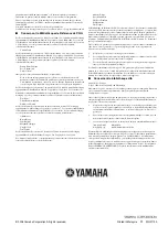 Предварительный просмотр 176 страницы Yamaha RX RX-Z7 Owner'S Manual