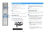 Preview for 61 page of Yamaha RX-S601 Owner'S Manual