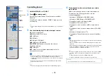 Preview for 76 page of Yamaha RX-S601 Owner'S Manual