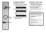 Предварительный просмотр 22 страницы Yamaha RX-S602 Quick Start Manual