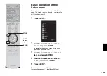 Предварительный просмотр 25 страницы Yamaha RX-S602 Quick Start Manual