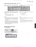 Preview for 3 page of Yamaha rx-sl100 Service Manual