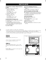 Preview for 63 page of Yamaha RX-SL100RDS Owner'S Manual