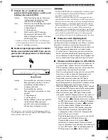 Preview for 155 page of Yamaha RX-SL100RDS Owner'S Manual