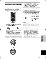 Preview for 159 page of Yamaha RX-SL100RDS Owner'S Manual