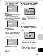 Preview for 165 page of Yamaha RX-SL100RDS Owner'S Manual