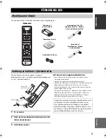 Preview for 182 page of Yamaha RX-SL100RDS Owner'S Manual