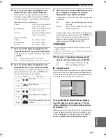 Preview for 196 page of Yamaha RX-SL100RDS Owner'S Manual