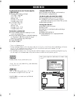 Preview for 358 page of Yamaha RX-SL100RDS Owner'S Manual