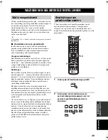 Preview for 405 page of Yamaha RX-SL100RDS Owner'S Manual