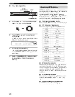 Preview for 28 page of Yamaha RX-SL80 Owner'S Manual