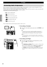 Предварительный просмотр 20 страницы Yamaha RX-V1 Owner'S Manual