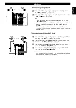 Предварительный просмотр 21 страницы Yamaha RX-V1 Owner'S Manual