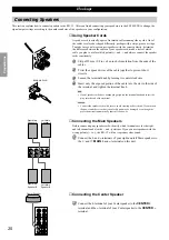 Предварительный просмотр 24 страницы Yamaha RX-V1 Owner'S Manual