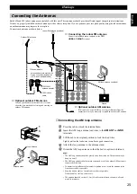 Предварительный просмотр 29 страницы Yamaha RX-V1 Owner'S Manual