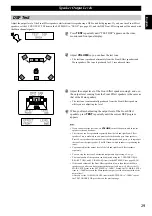 Предварительный просмотр 33 страницы Yamaha RX-V1 Owner'S Manual