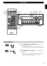 Предварительный просмотр 35 страницы Yamaha RX-V1 Owner'S Manual