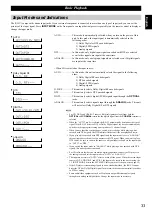 Предварительный просмотр 37 страницы Yamaha RX-V1 Owner'S Manual