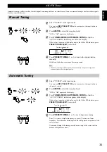 Предварительный просмотр 39 страницы Yamaha RX-V1 Owner'S Manual