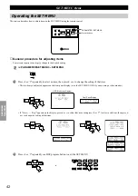 Предварительный просмотр 46 страницы Yamaha RX-V1 Owner'S Manual