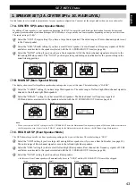 Предварительный просмотр 47 страницы Yamaha RX-V1 Owner'S Manual