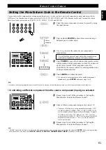 Предварительный просмотр 65 страницы Yamaha RX-V1 Owner'S Manual