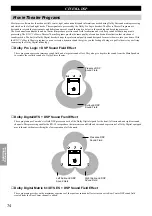 Предварительный просмотр 78 страницы Yamaha RX-V1 Owner'S Manual