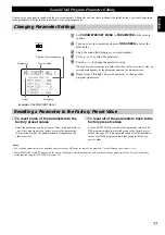 Предварительный просмотр 81 страницы Yamaha RX-V1 Owner'S Manual