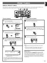 Предварительный просмотр 25 страницы Yamaha RX-V10 Owner'S Manual