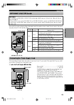 Preview for 21 page of Yamaha RX-V1000RDS Owner'S Manual