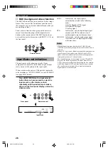 Preview for 28 page of Yamaha RX-V1000RDS Owner'S Manual