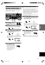 Preview for 33 page of Yamaha RX-V1000RDS Owner'S Manual