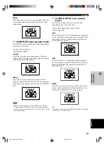 Preview for 43 page of Yamaha RX-V1000RDS Owner'S Manual