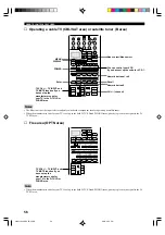 Preview for 58 page of Yamaha RX-V1000RDS Owner'S Manual