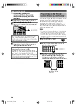 Preview for 60 page of Yamaha RX-V1000RDS Owner'S Manual