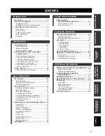 Preview for 3 page of Yamaha RX-V100D Owner'S Manual