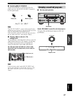 Preview for 29 page of Yamaha RX-V100D Owner'S Manual