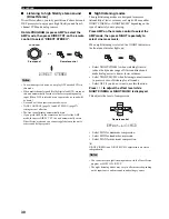 Preview for 32 page of Yamaha RX-V100D Owner'S Manual