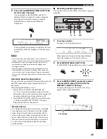 Preview for 37 page of Yamaha RX-V100D Owner'S Manual