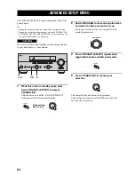 Preview for 66 page of Yamaha RX-V100D Owner'S Manual