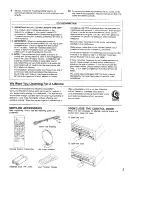 Preview for 3 page of Yamaha RX-V1050 Owner'S Manual