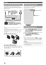 Preview for 21 page of Yamaha RX-V1065BL - DVDS661 DVD Player Owner'S Manual