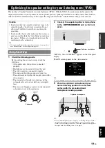 Preview for 22 page of Yamaha RX-V1065BL - DVDS661 DVD Player Owner'S Manual