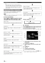 Preview for 35 page of Yamaha RX-V1065BL - DVDS661 DVD Player Owner'S Manual