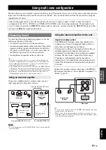 Preview for 64 page of Yamaha RX-V1065BL - DVDS661 DVD Player Owner'S Manual