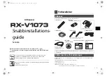 Preview for 26 page of Yamaha RX-V1073 Easy Setup Manual