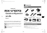 Preview for 42 page of Yamaha RX-V1073 Easy Setup Manual